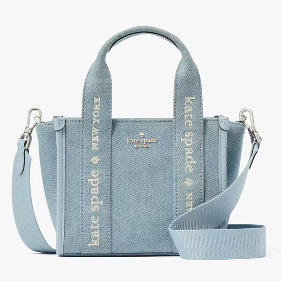 Kate Spade Kip Mini Tote - Denim - Picture 1 of 15